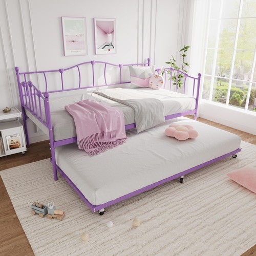 Metal twin day bed - 🌱metal,